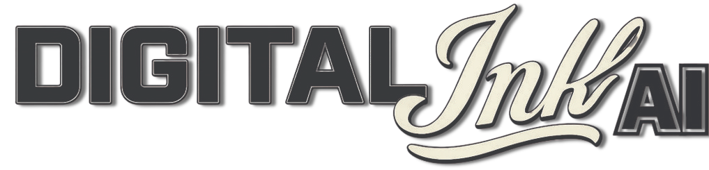 Digital Ink AI Logo - Transparent